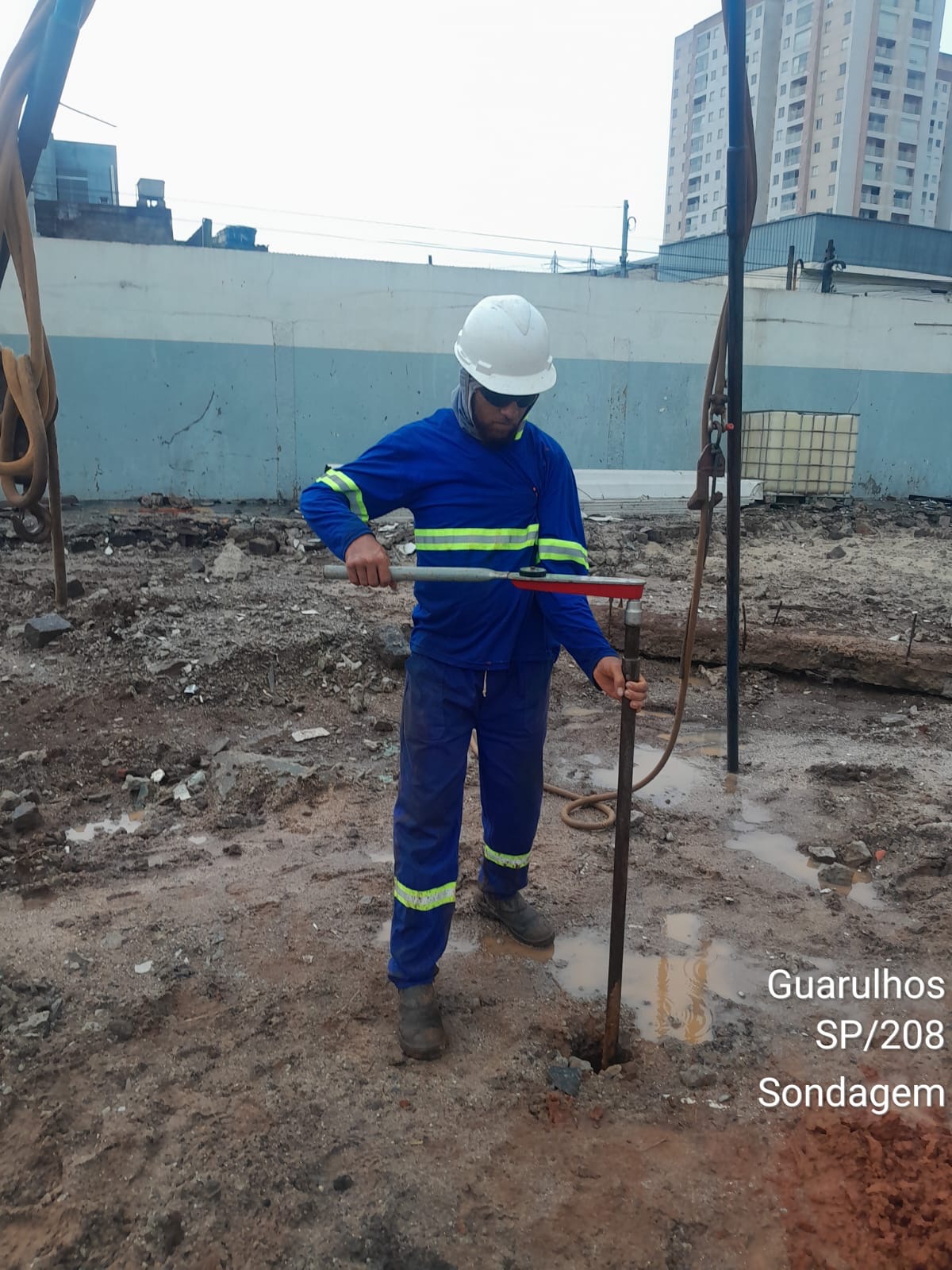 Sondagem com torque