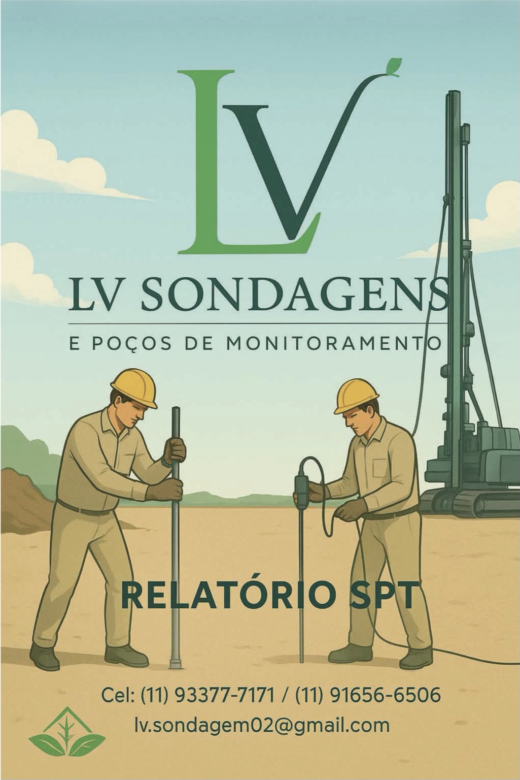 Capa do relatório